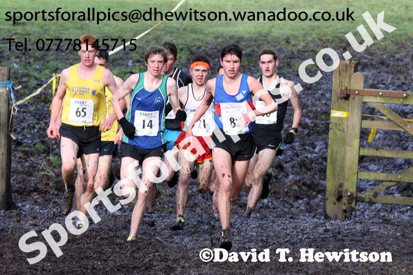 Mens under-20 Northern Cross Country Champs., Witton Park, Blackburn. Photo: David T. Hewitson/Sports for All Pics